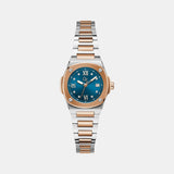 Gc Coussin Shape Mini Women Quartz Blue Dial Analog Stainless Steel Watch Z12011L7