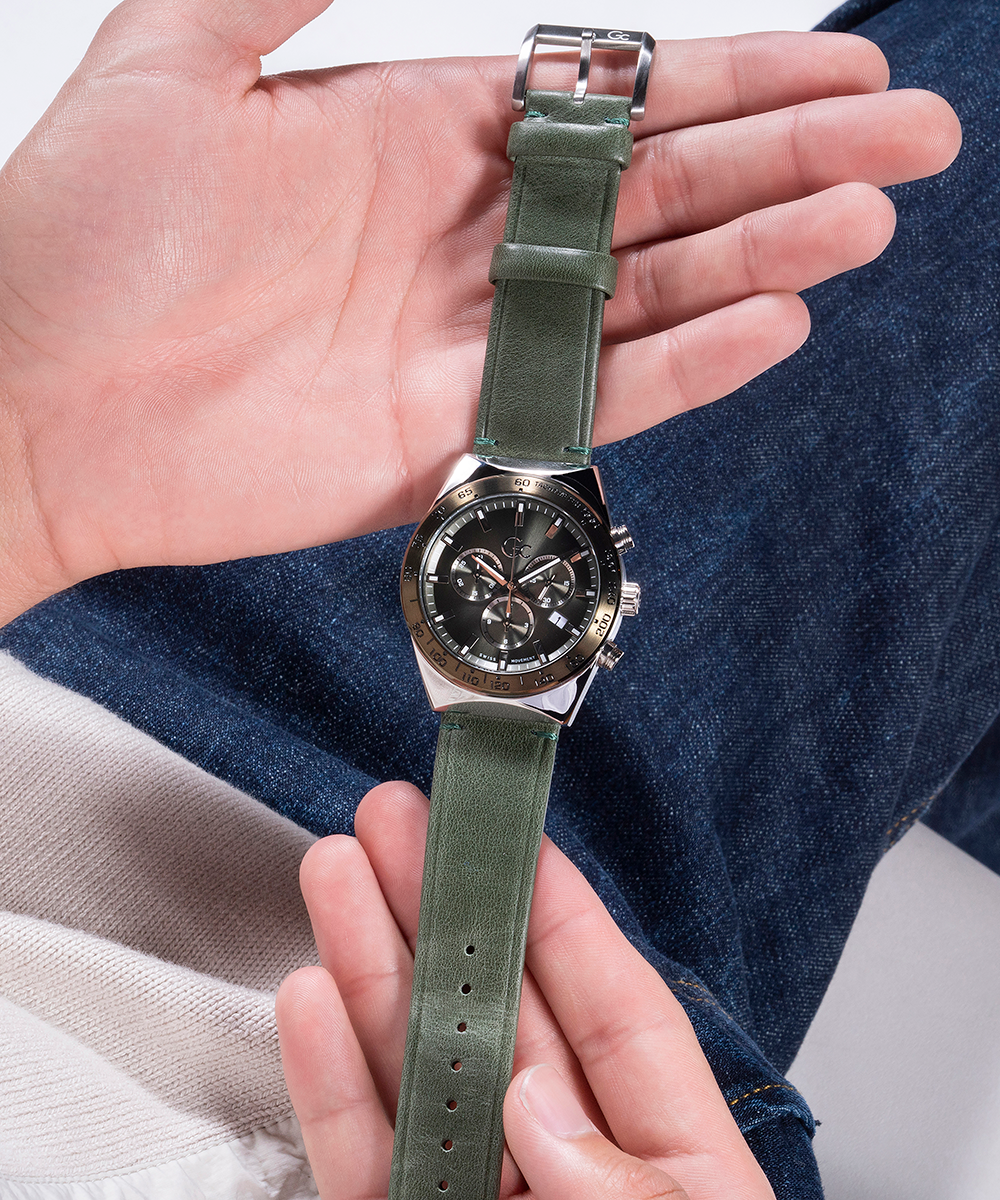 Gc Clubhouse Chrono Leather