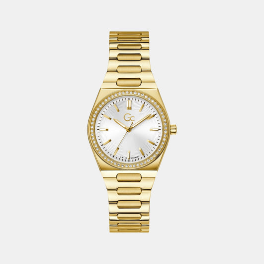 Prodigy Women Women Quartz White Dial Analog Stainless Steel Watch Z38002L1MF