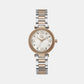 Tiara Women Quartz White Dial Analog Stainless Steel Watch Z41002L1MF