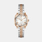 Flair Coussin Lady Women Quartz White Dial Analog Stainless Steel Watch Z44003L1MF