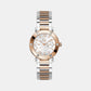Aura Women Quartz White Dial Analog Stainless Steel Watch Z48002L1MF