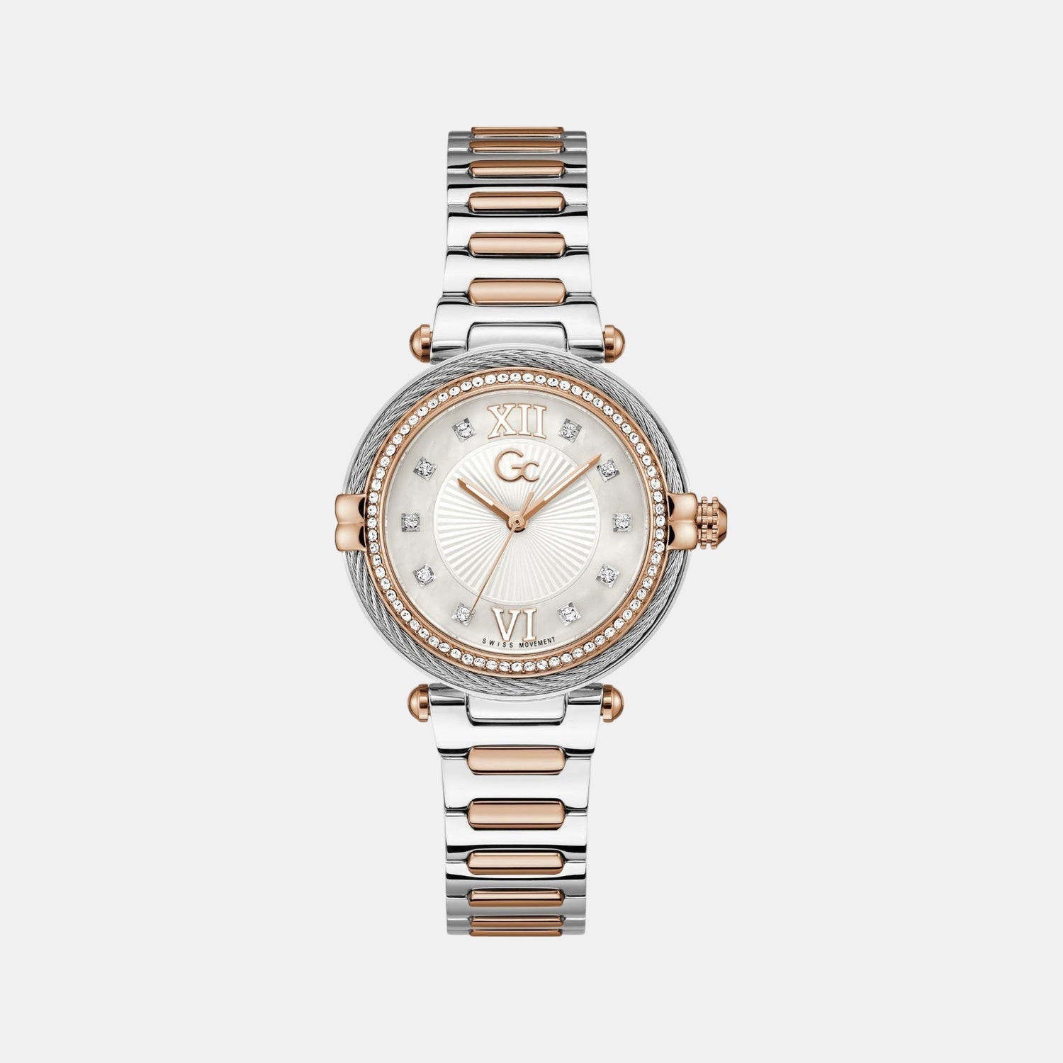 Sportchic Women Quartz White Dial Analog Stainless Steel Watch Z52001L1MF