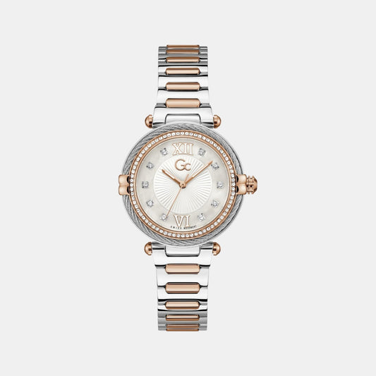 Sportchic Women Quartz White Dial Analog Stainless Steel Watch Z52001L1MF