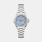 Bolt Women Quartz Blue Dial Analog Stainless Steel Watch Z53003L7