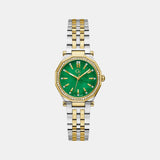 Gc Dress Women Quartz Green Dial Analog Stainless Steel Watch Z55003L9