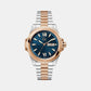 Bolt Men Quartz Blue Dial Analog Stainless Steel Watch Z60001G7
