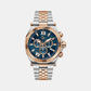 Gc Atlas Men Quartz Blue Dial Chronograph Stainless Steel Watch Z66002G7