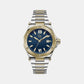 Gc Legacy Sleek Men Quartz Blue Dial Analog Stainless Steel Watch Z67003G7