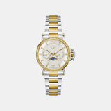 Gc Sportchic Women Quartz White Dial Analog Stainless Steel Watch Z69003L6
