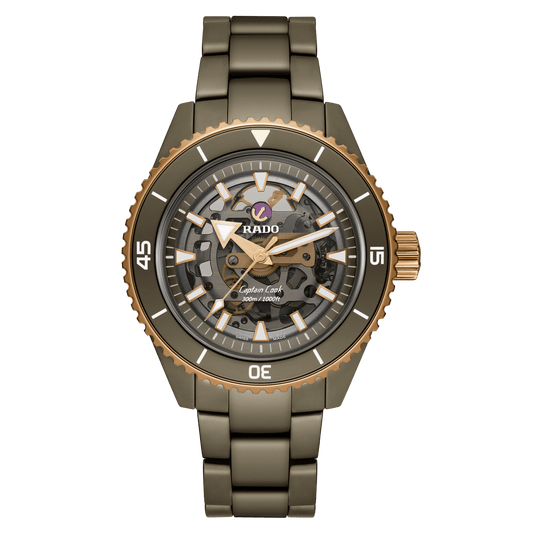 Rado Captain Cook High-Tech Ceramic Skeleton R32150162