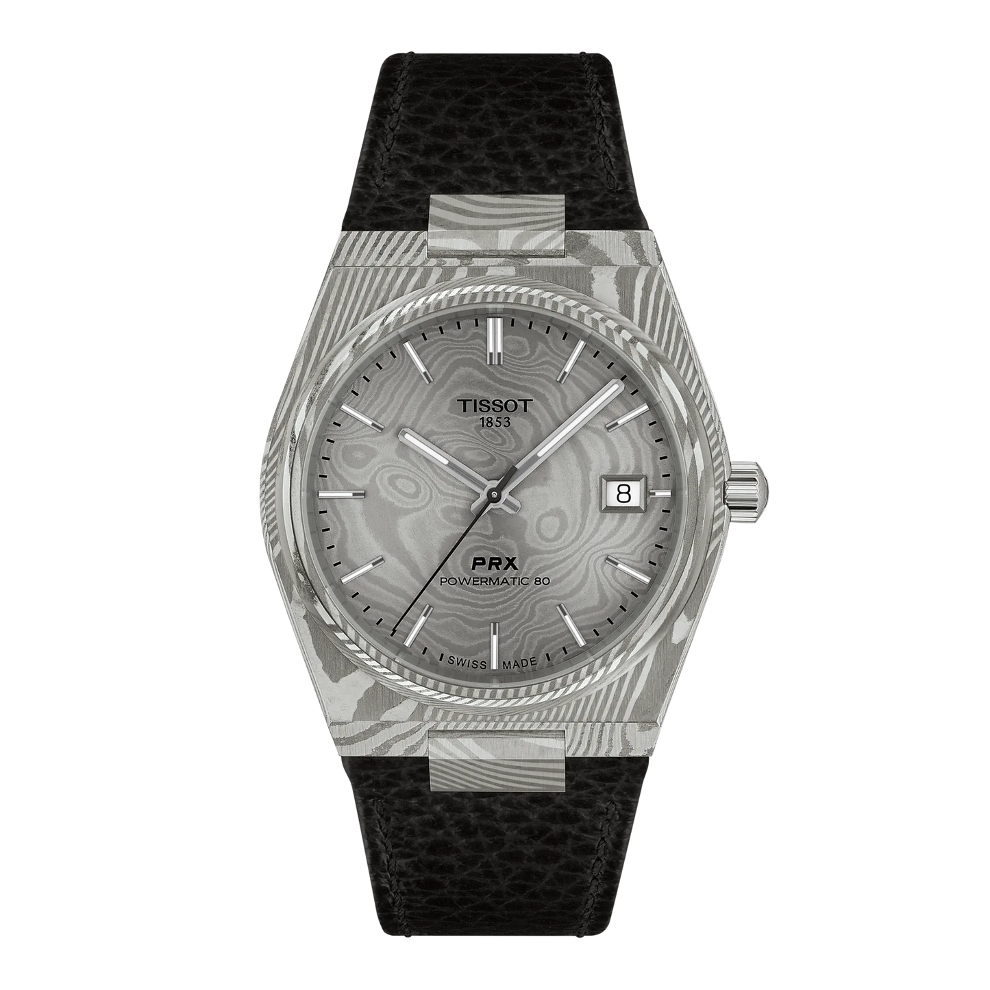 Tissot PRX Damascus Steel 38mm