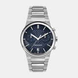 Me-Ferragamo Sapphire Chr Men Quartz Blue Dial Chronograph Stainless Steel Watch SFME01123