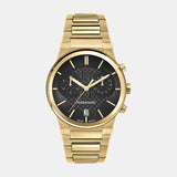 Me-Ferragamo Sapphire Chr Men Quartz Black Dial Chronograph Stainless Steel Watch SFME01323