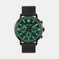 Gauge Men Quartz Green Dial Chronograph Stainless Steel Watch 25200440