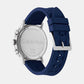 Gauge Men Quartz Blue Dial Chronograph Silicone Watch 25200460