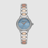 Mia Women Quartz Blue Dial Analog Stainless Steel Watch AR11597