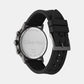 Gauge Men Quartz Black Dial Chronograph Leather Watch 25200461