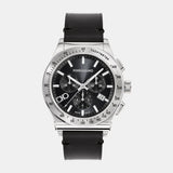 Kz-1927 Chrono 42Mm-Fw Men Quartz Black Dial Chronograph Leather Watch SFKZ00123