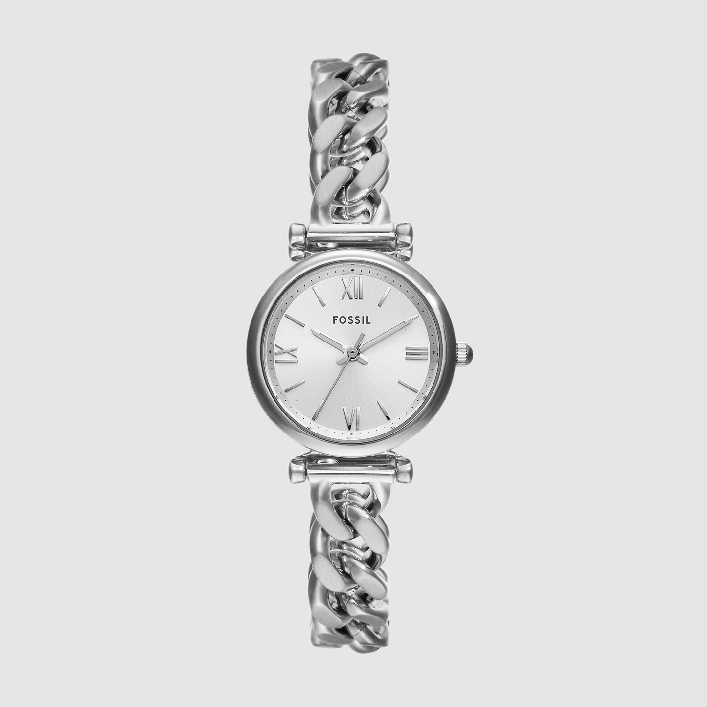 Carlie Women Quartz Silver Dial Analog Stainless Steel Watch ES5331