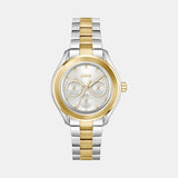 Lida Women Quartz Silver Dial Multi-Function Stainless Steel Watch 1502746
