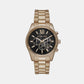 Lexington Men Quartz Black Dial Chronograph Stainless Steel Watch MK9155