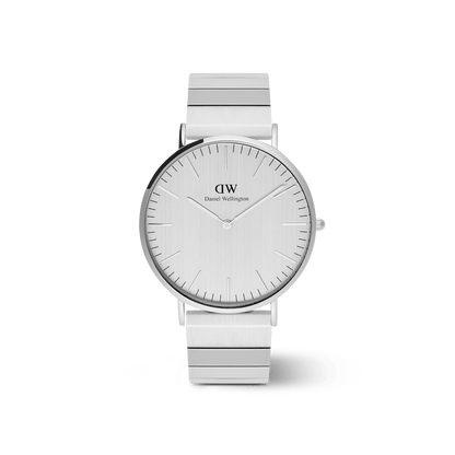 Classic Piano Link Silver Unitone