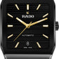 Rado Anatom Automatic Unisex Watches in Square case & Black Dial R10200152