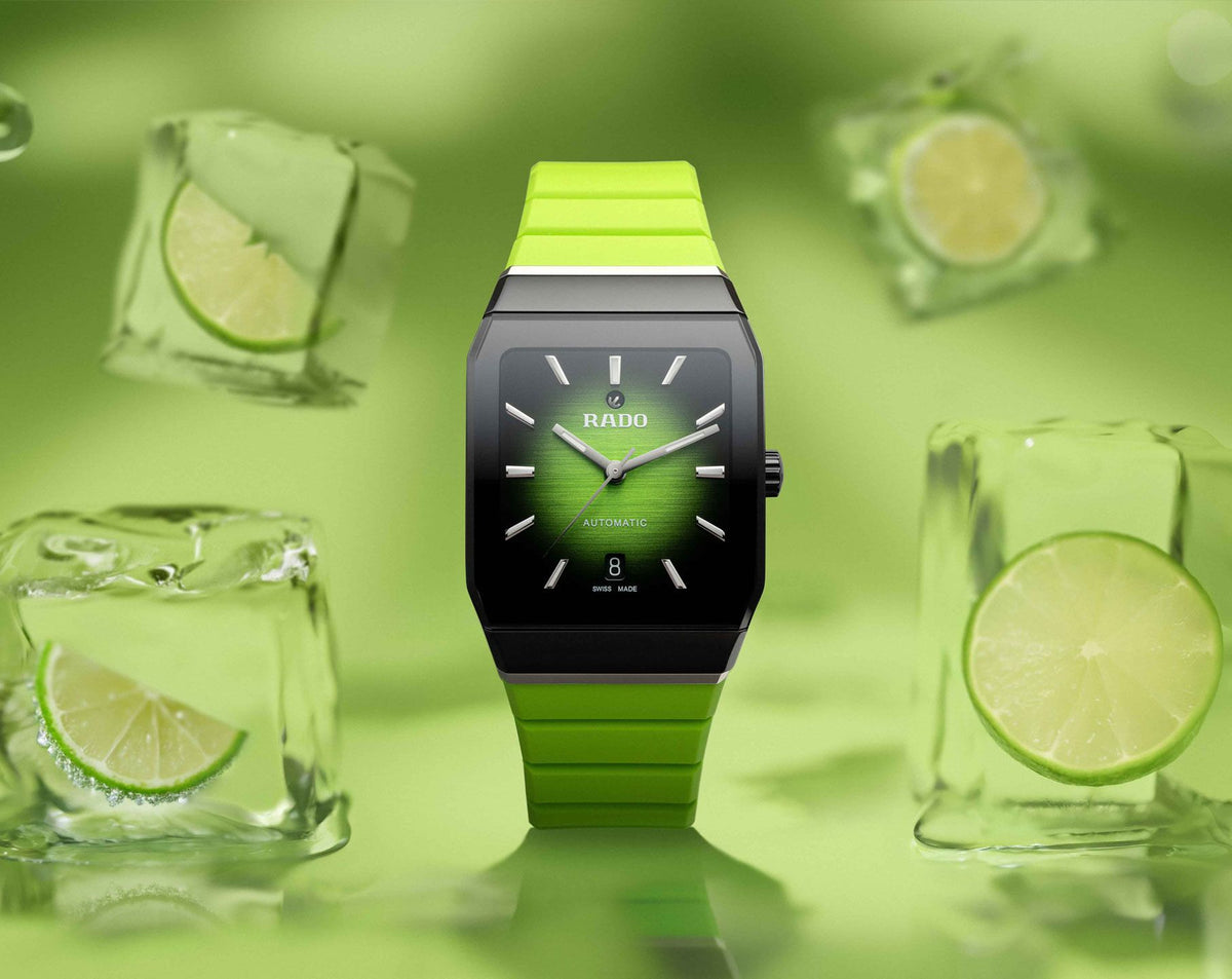 Rado Anatom Automatic Unisex Watches in Square case & Green Dial R10201319