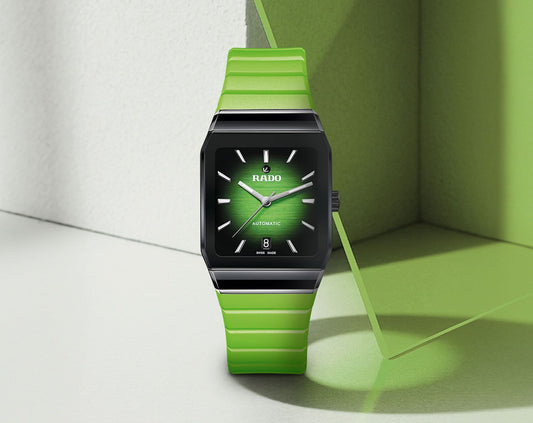 Rado Anatom Automatic Unisex Watches in Square case & Green Dial R10201319