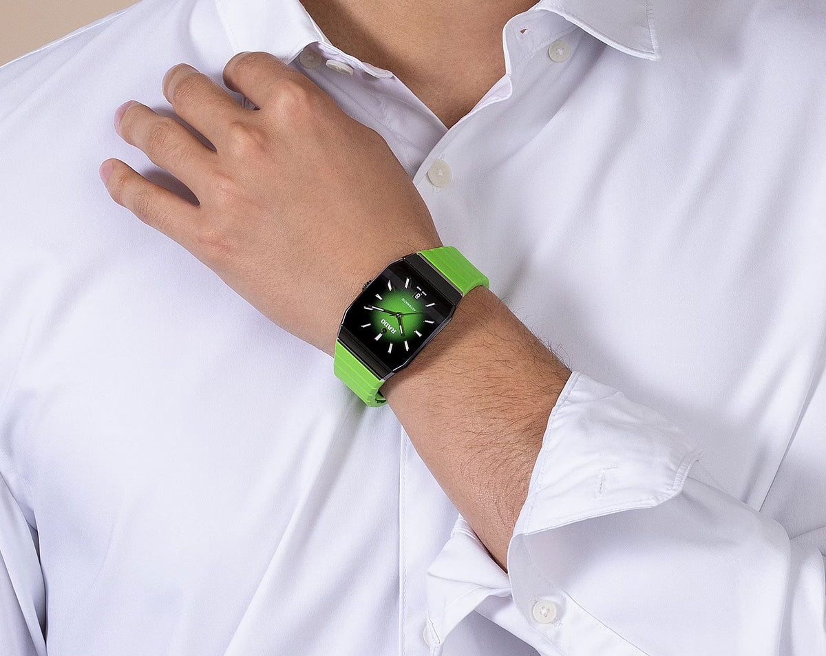 Rado Anatom Automatic Unisex Watches in Square case & Green Dial R10201319