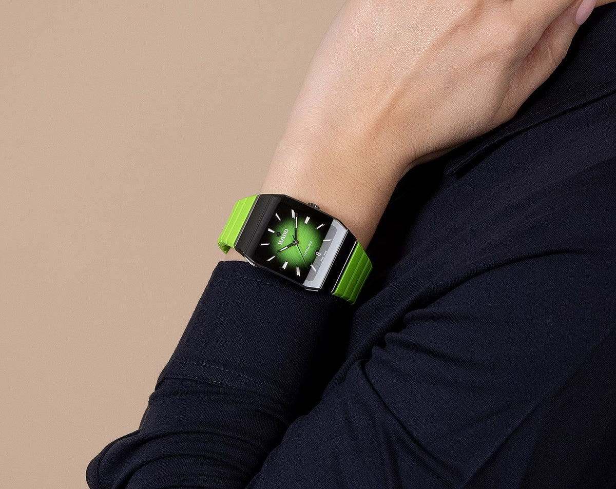 Rado Anatom Automatic Unisex Watches in Square case & Green Dial R10201319