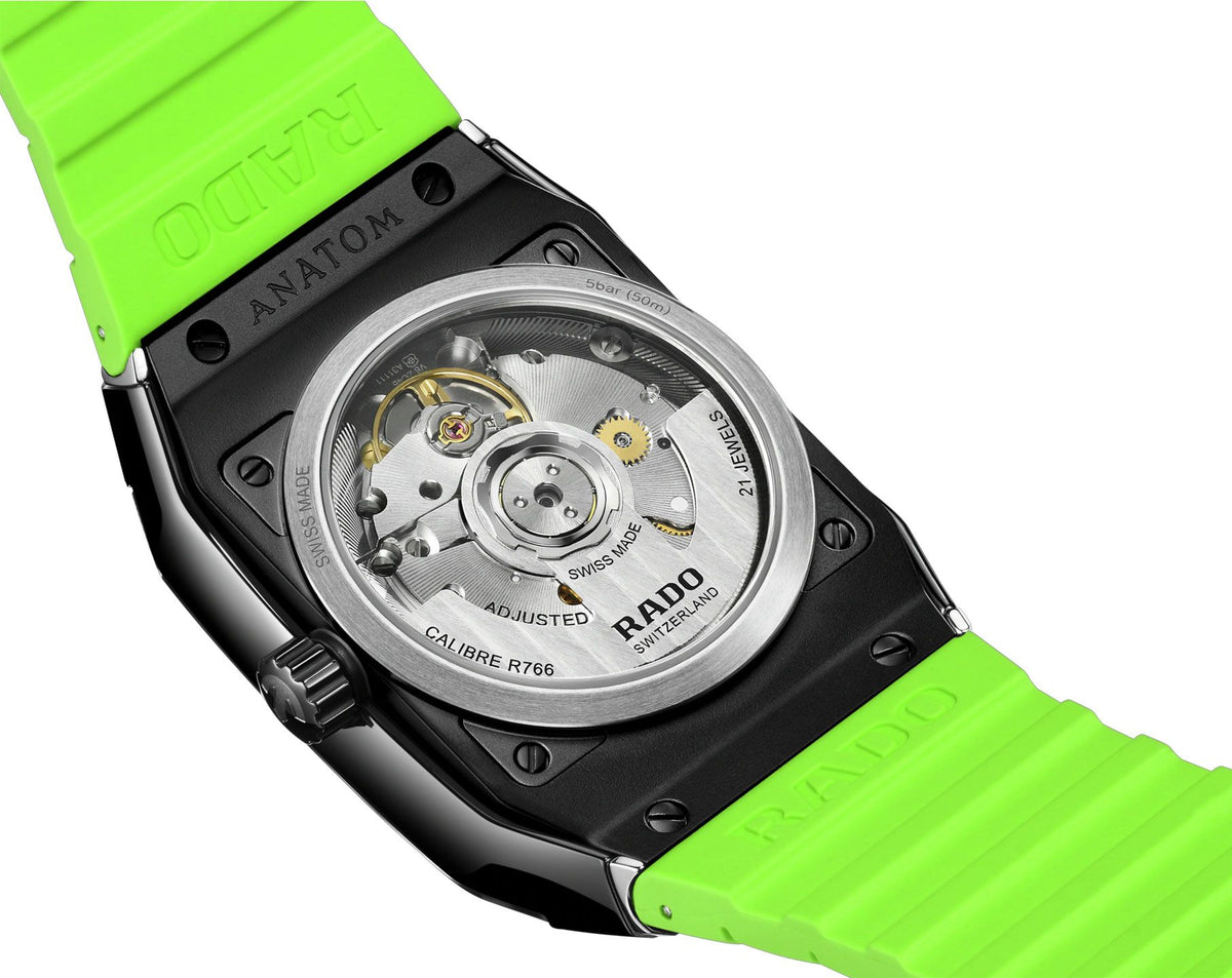 Rado Anatom Automatic Unisex Watches in Square case & Green Dial R10201319