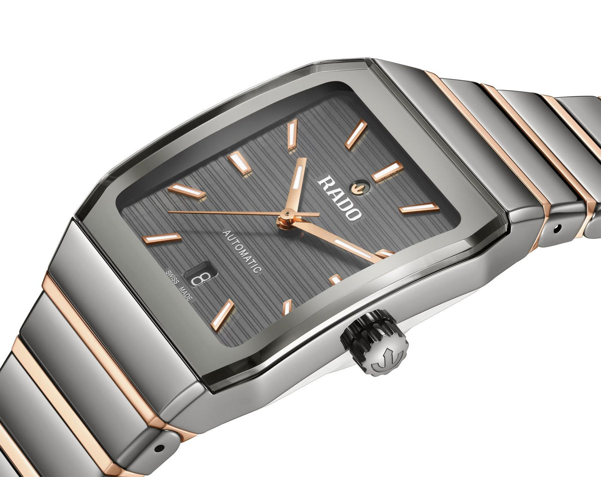Rado Anatom Automatic Unisex Watches in Square case & Grey Dial R10203102