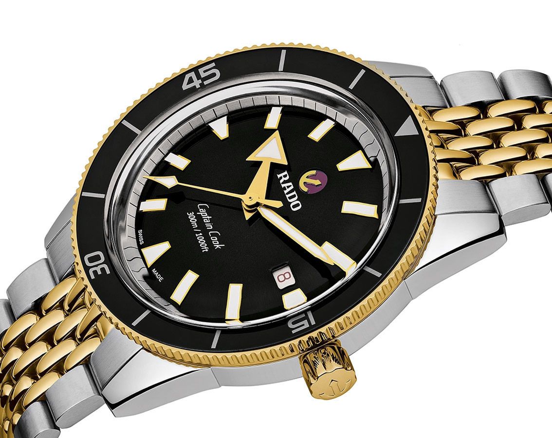Rado Captain Cook Automatic Men Watches in Round case & Black Dial R32138153