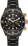 Rado Captain Cook Automatic Men Watches in Round case & Black Dial R32190153