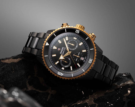 Rado Captain Cook Automatic Men Watches in Round case & Black Dial R32190153