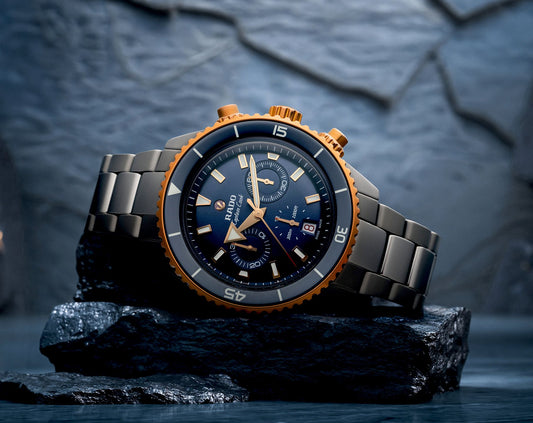 Rado Captain Cook Automatic Men Watches in Round case & Blue Dial R32195202