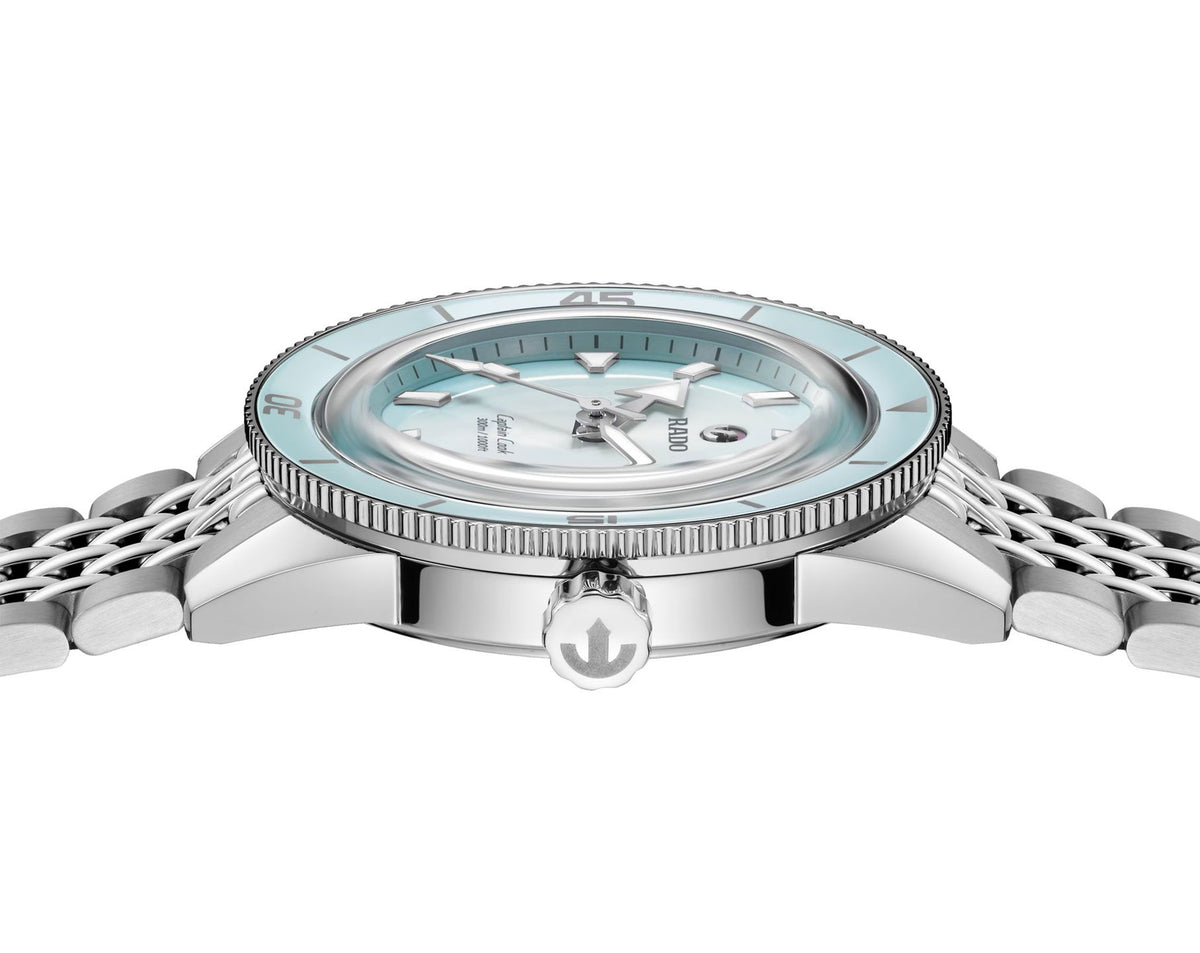 Rado Captain Cook Automatic Unisex Watches in Round case & Blue Dial R32223203