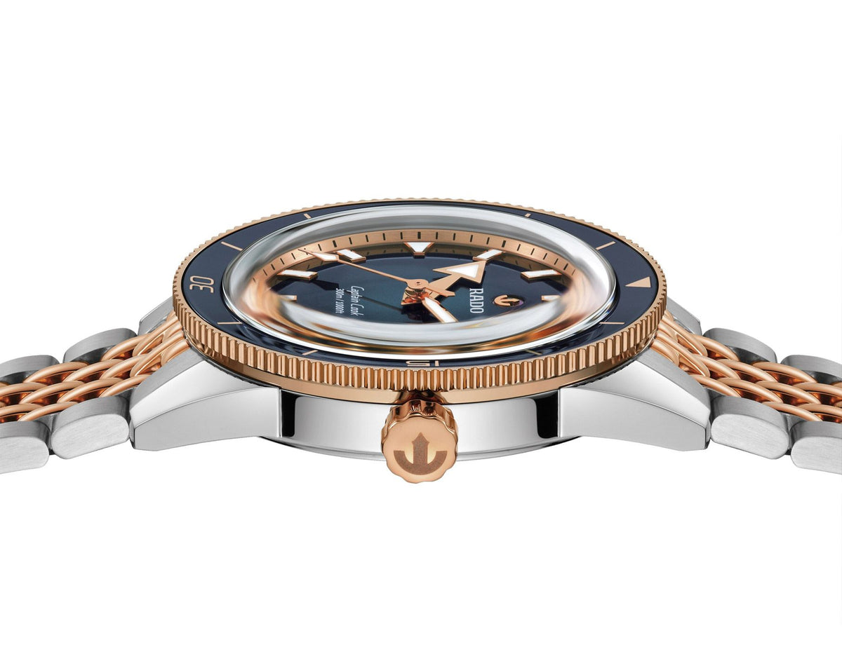 Rado Captain Cook Automatic Men Watches in Round case & Blue Dial R32224203