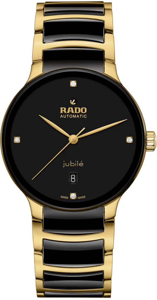 Rado Centrix Automatic Unisex Watches in Round case & Black Dial R30008712