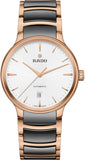 Rado Centrix Automatic Unisex Watches in Round case & White Dial R30017012