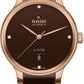 Rado Centrix Automatic Unisex Watches in Round case & Brown Dial R30017712