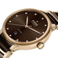 Rado Centrix Automatic Unisex Watches in Round case & Brown Dial R30017732