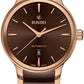Rado Centrix Automatic Women Watches in Round case & Brown Dial R30019302