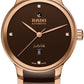 Rado Centrix Automatic Women Watches in Round case & Brown Dial R30019712