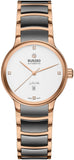 Rado Centrix Automatic Women Watches in Round case & Silver Dial R30019722