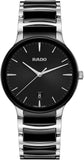 Rado Centrix Quartz Unisex Watches in Round case & Black Dial R30021152