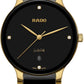 Rado Centrix Quartz Unisex Watches in Round case & Black Dial R30022712