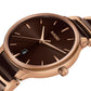 Rado Centrix Quartz Unisex Watches in Round case & Brown Dial R30023302